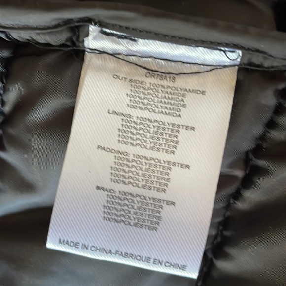 Molly Braken embellished black puffer jacket NWOT size M - Picture 9 of 9